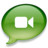 iChat groen Icon
